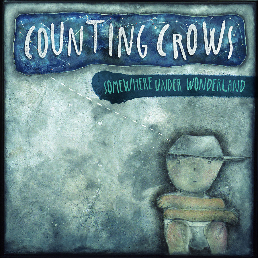 Counting Crows - Somewhere Under Wonderland Limited Edition Blue Color Vinyl LP Record 2
