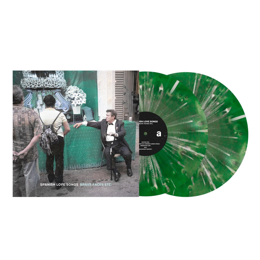 Spanish Love Songs - Brave Faces Exclusive Limited Edition Mint / White Splatter Vinyl 2x LP Record