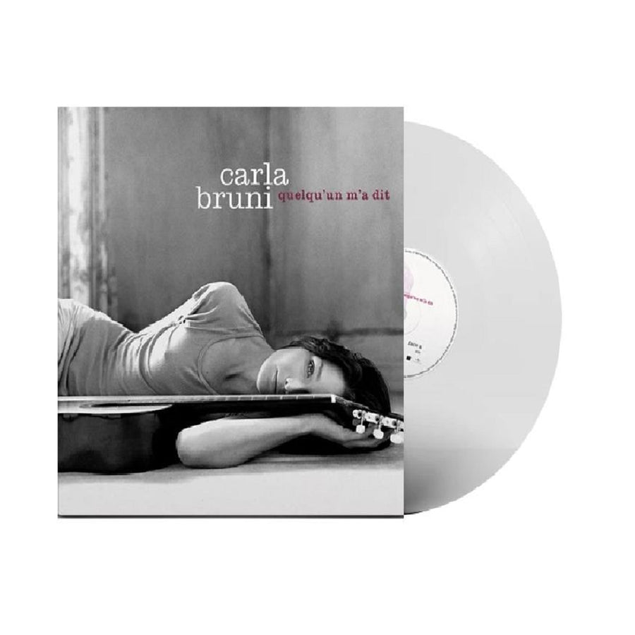 Carla Bruni - Quelqu'un m'a dit Exclusive Transparent Vinyl LP_Record