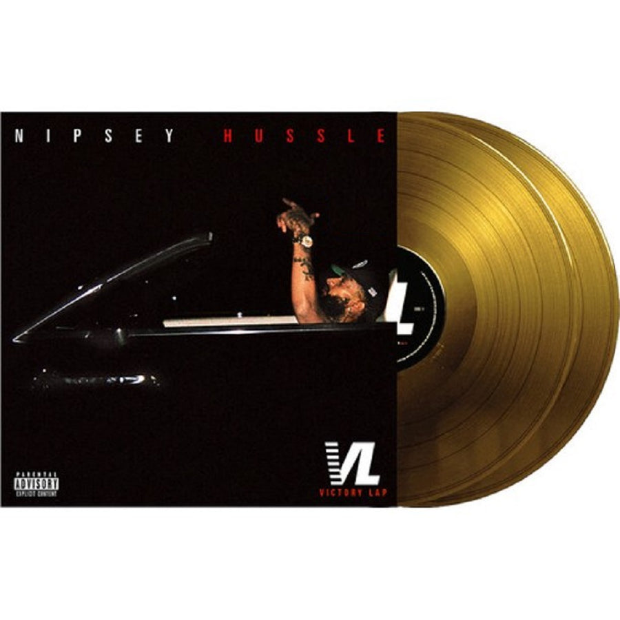 Nipsey Hussle - Victory Lap Exclusive Gold Color 2x LP Vinyl Record