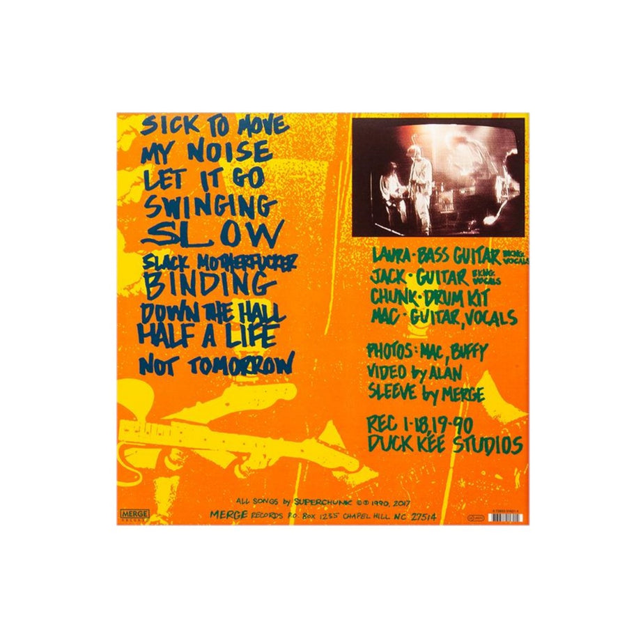 Super Chunk - Super Chunk Exclusive Orange & Green Vinyl LP Record