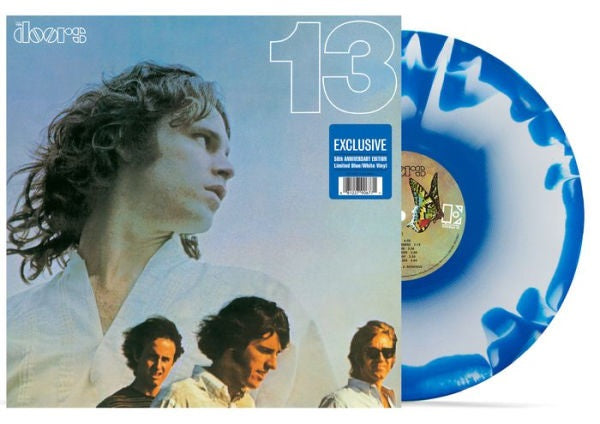 The Doors ‎- 13 Exclusive Blue with white Splatter Limited Edition VInyl LP