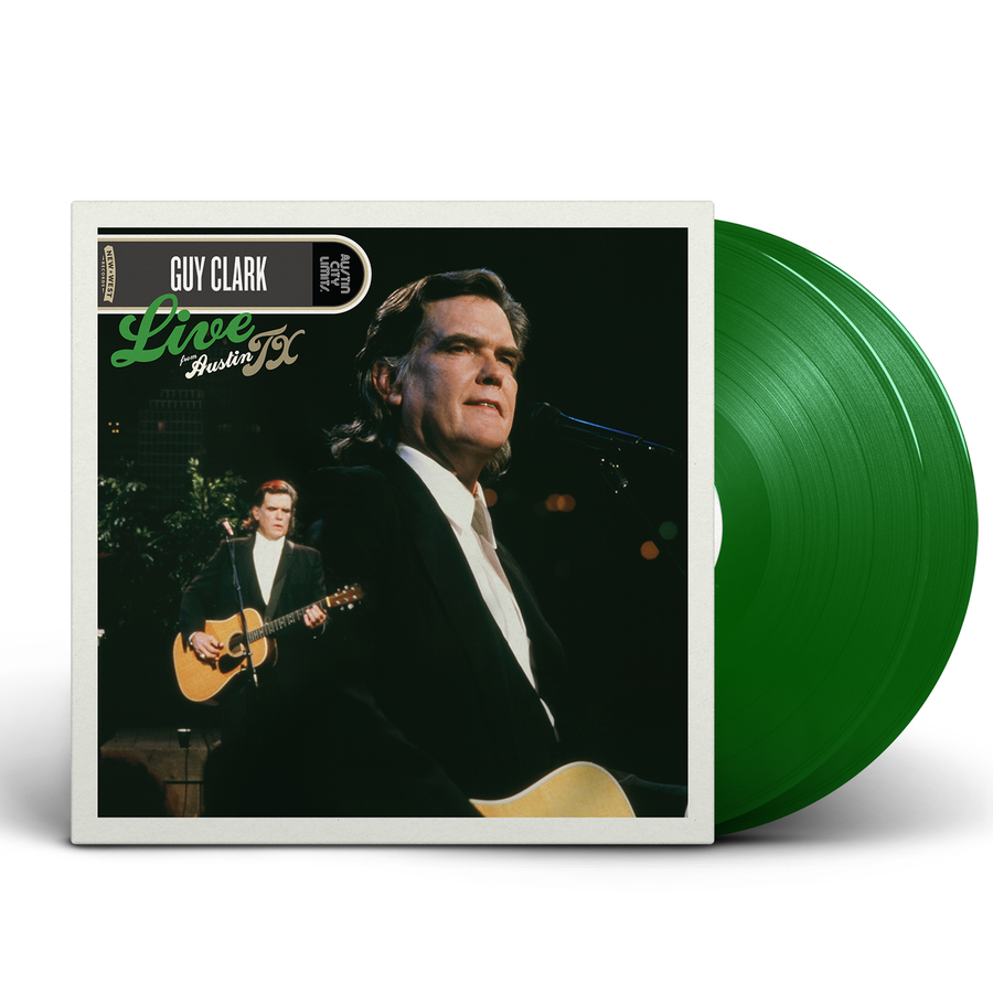 guy-clark-live-from-austin-tx-exclusive-limited-edition-green-colored-vinyl-2lp