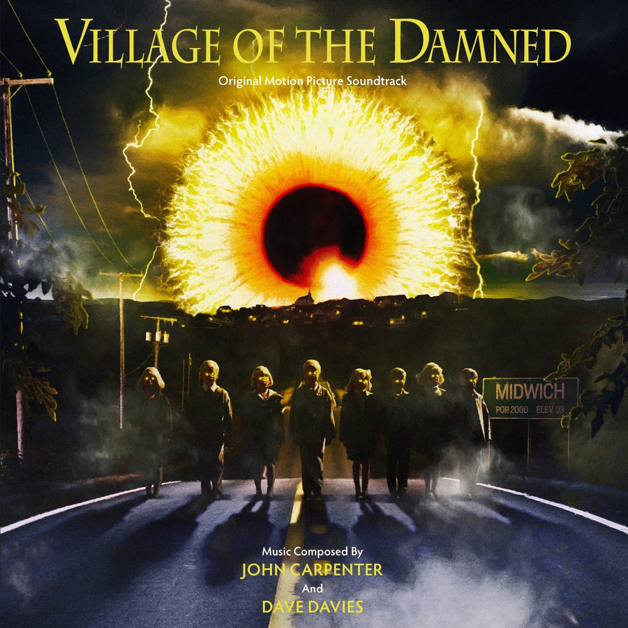 John Carpenter - Village of The Damned Deluxe Edition Exclusive Orange Marbled 2x LP Vinyl