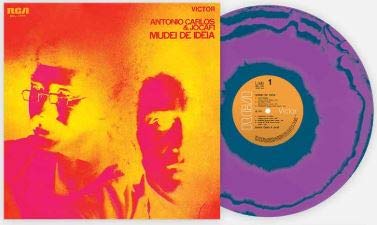 Antonio Carlos & Jocafi - Mudei De Idéia Exclusive Limited Club Edition Purple/Blue Galaxy LP Vinyl