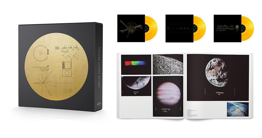 Various - Voyager Golden Record 3Xlp Box Set Exclusive Translucent Gold Vinyl