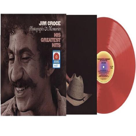 Jim Croce - Photographs & Memories Exclusive Red Vinyl LP Limited Edition Record