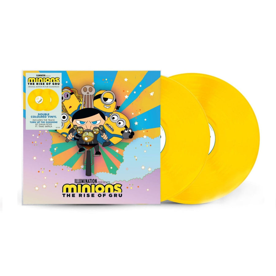 Various Artist - Minions The Rise of Gru Exclusive Yellow Vinyl 2x LP Record