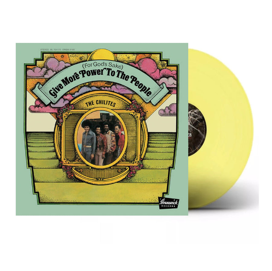 The Chi-Lites - (For God's Sake) Give More Power To The People Exclusive Yellow Vinyl LP_Record