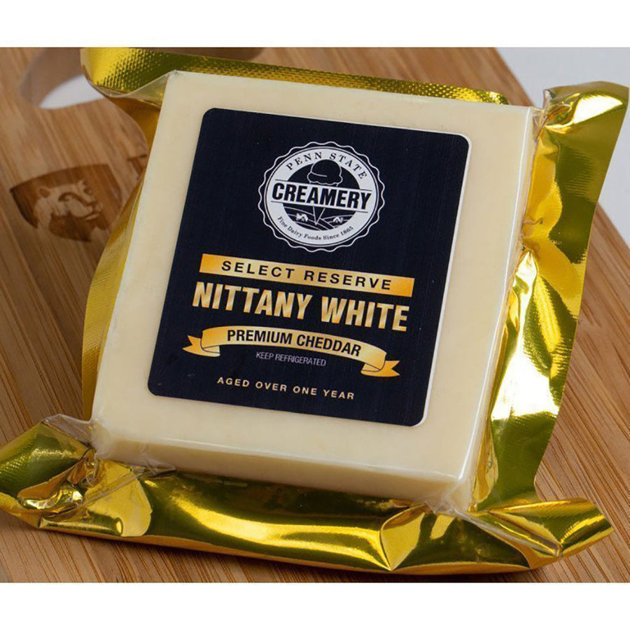 PSU Nittany White Premium Half Pound Cheddar Cheese