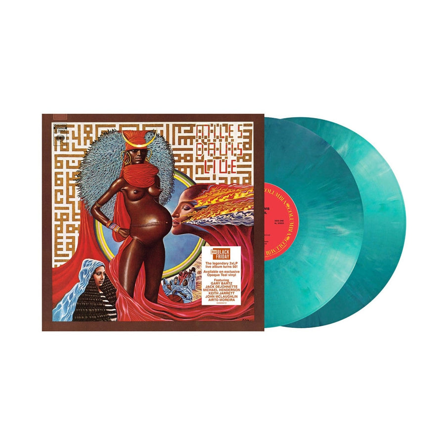 Miles Davis - Live Evil Limited Edition Opaque Teal Colored Vinyl 2x LP Record