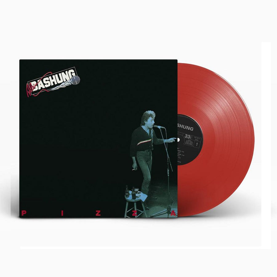 Alain Bashung - Pizza Exclusive Limited Edition Red Vinyl LP_Record