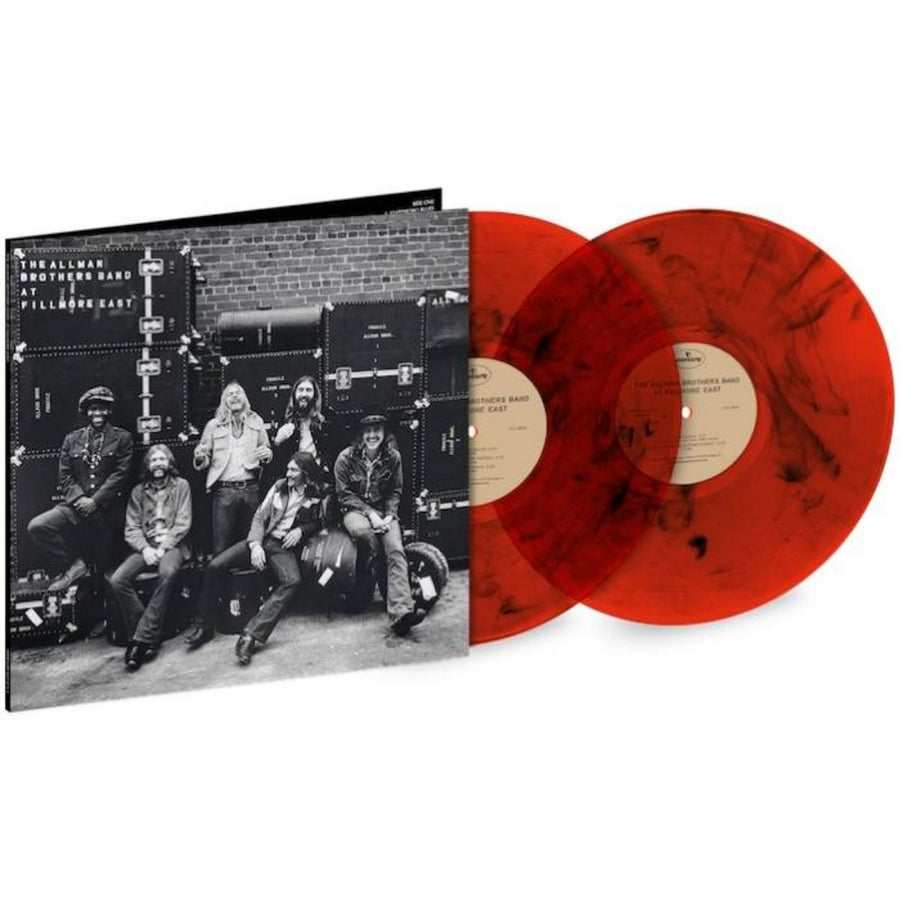 The Allman Brothers Band - Live at Fillmore East Limited Edition Red W Black Swirl 2x LP Vinyl RecordThe Allman Brothers Band - Live at Fillmore East Limited Edition Red W Black Swirl 2x LP Vinyl Record