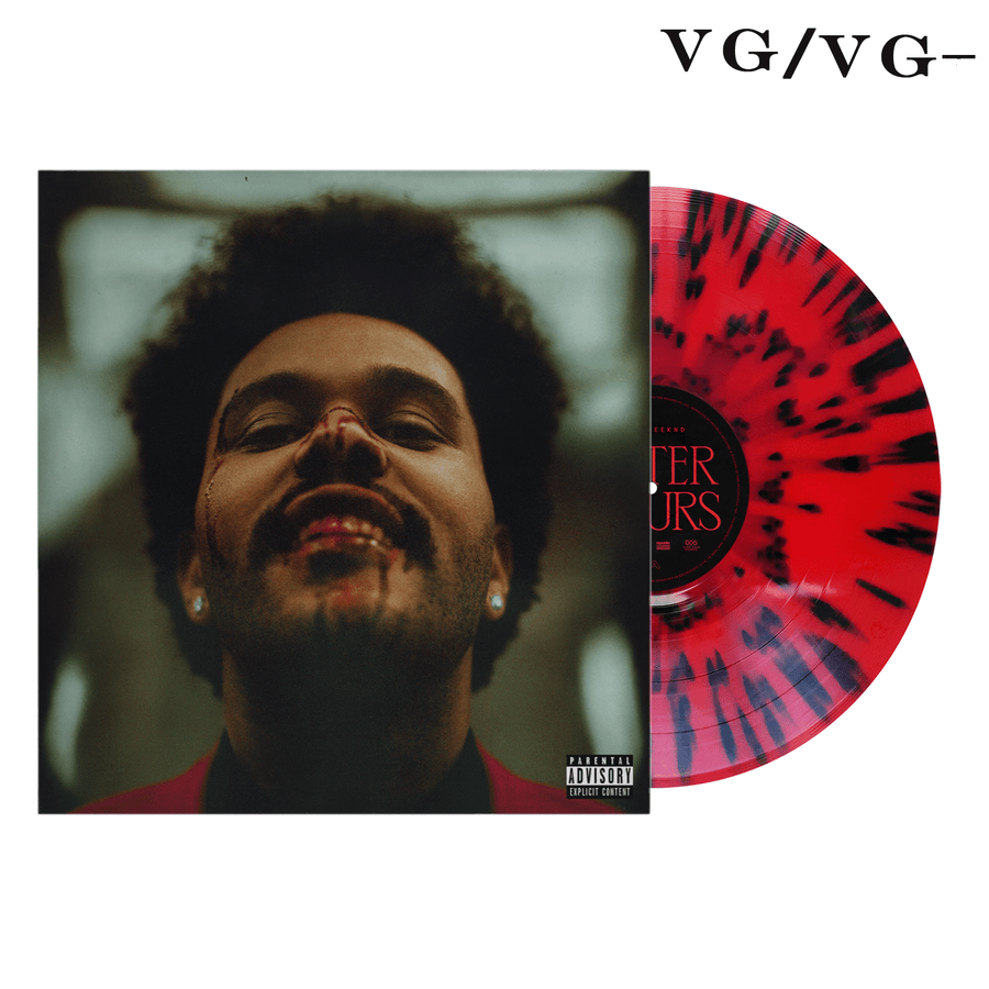 The Weeknd - After Hours Collectors Edition Exclusive Black & Red Splatter Colored Vinyl LP (Variant 002) 