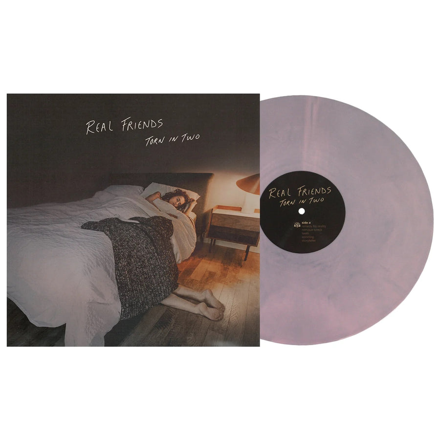 Real Friends - Torn In Two Exclusive Limited Edition Pink & Silver Galaxy Vinyl LP
