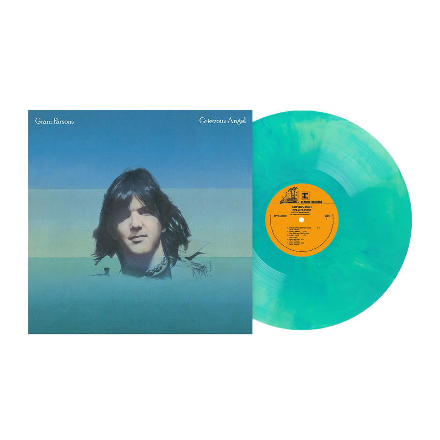 Gram Parsons - Grievous Angel Exclusive Turquoise Galaxy LP Vinyl Record [Club Edition]