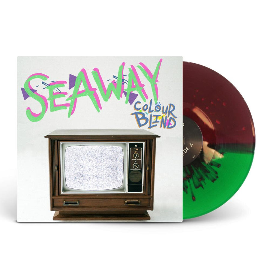 Seaway ‎- Colour Blind Limited Edition Half Green/Half Purple With Hot Pink Splatter Vinyl [LP_Record]