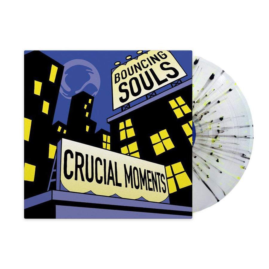 The Bouncing Souls - Crucial Moments Exclusive Clear With Yellow/Black Splatter Vinyl LP