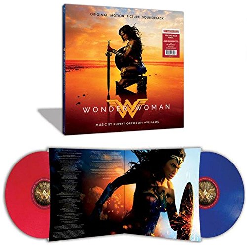 Rupert Gregson Williams – Wonder Woman Original Motion Picture Soundtrack Exclusive Cover 2x LP Red & Blue vinyl [Condition VG+NM]