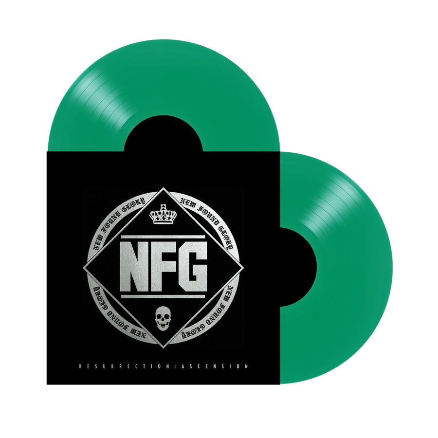 New Found Glory - Resurrection: Ascension Exclusive Limited Transparent Green Color Vinyl 2x LP