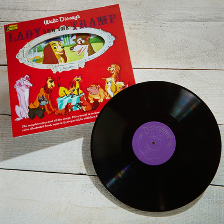 Magic Mirror: Lady and The Tramp Ost Black Vinyl Disney Music Record
