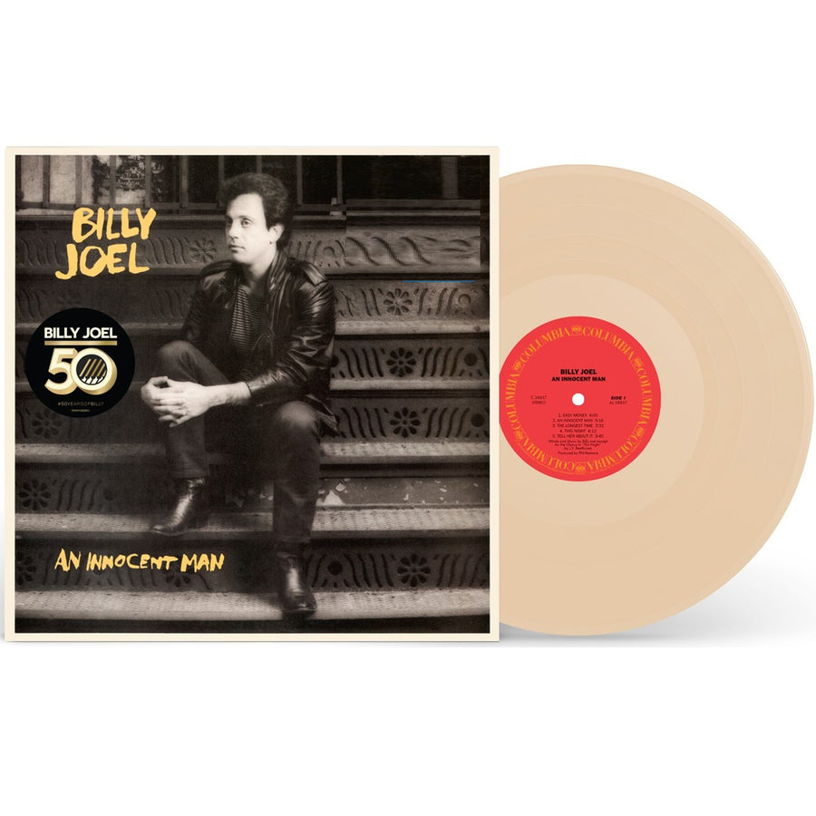 Billy Joel - An Innocent Man Exclusive Limited Edition Custard Vinyl LP Record