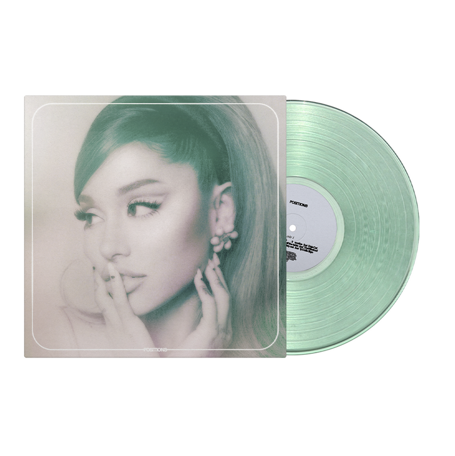 Ariana Grande - Positions Exclusive Coke Bottle Clear Vinyl LP Record Limited Edition