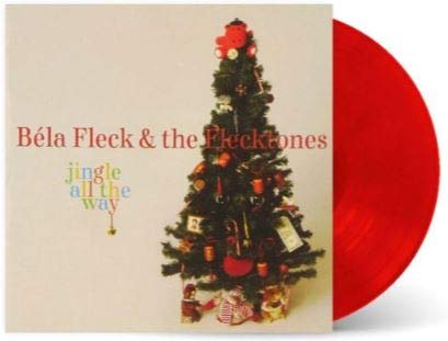 Béla Fleck - Jingle All The Way Exclusive Red Color Vinyl LP Record