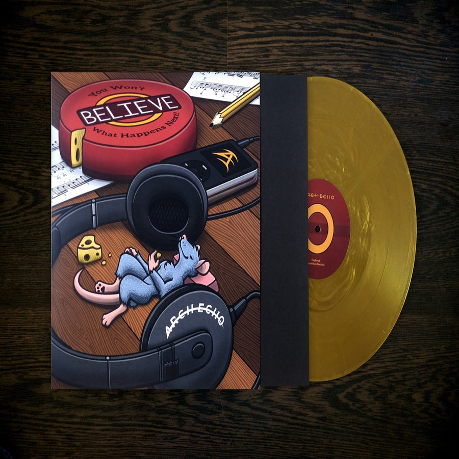 Arch Echo - You Won't Believe What Happens Next! Exclusive Golden Cheese Wheel Vinyl 2LP_Record