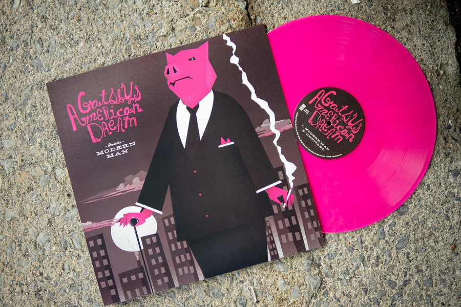 Gatsbys American Dream - Exclusive Modern Man Pink Color Vinyl LP Record