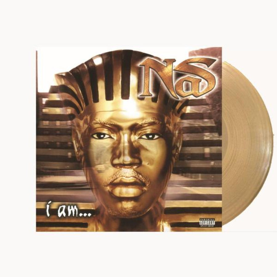 NAS- I Am Exclusive Clear Gold Colored Vinyl 2LP