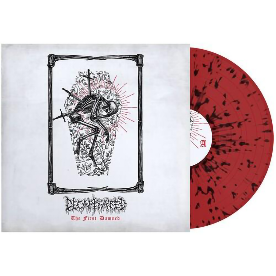Decapitated - The First Damned Exclusive Red & Black Splatter Color Vinyl LP Record