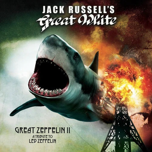 Jack Russell's Great White - Great Zeppelin ll, A Tribute To Led Zeppelin Limited Edition Red/Silver Vinyl LP Record