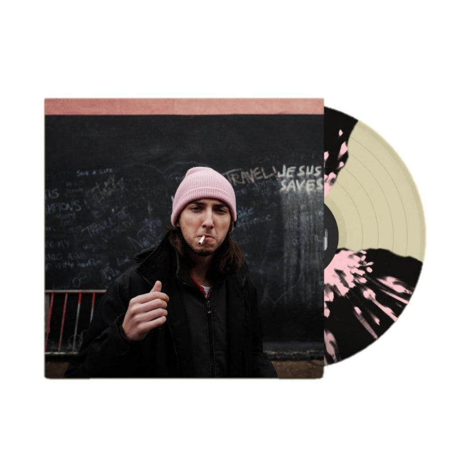 Phony - Knock Yourself Out Exclusive Clear/Black Butterfly With Pink Splatter Vinyl LP Limited Edition #100 Copies