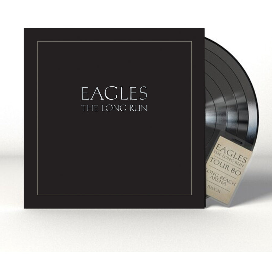 The Eagles - The Long Run Exclusive Black Vinyl LP with Collectible Backstage Pass Limited Edition