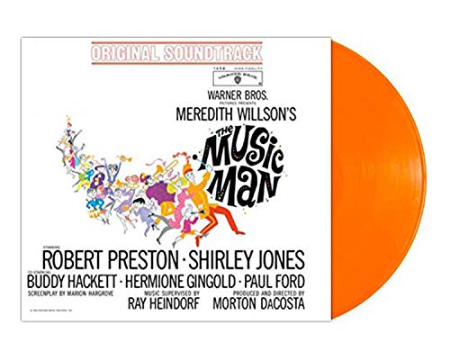 Music Man - Original Soundtrack Exclusive Orange Vinyl Robert Preston and Shirley Jones