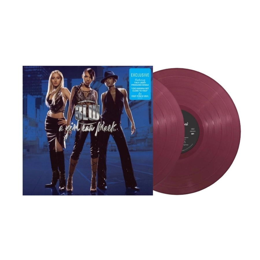 3LW - A Girl Can Mack Exclusive Limited Edition Fruit Punch Color Vinyl 2x LP Record