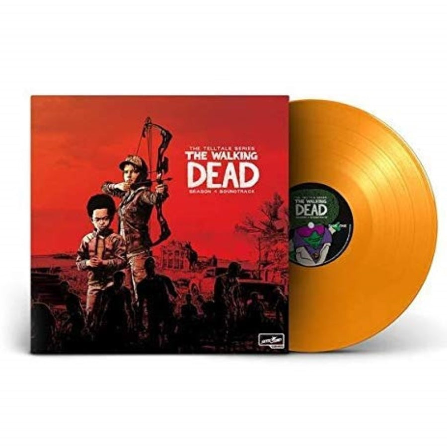 The Walking Dead - The Telltales Series Season 4 Exclusive Limited Edition Yellow Opaque Color Vinyl LP Record