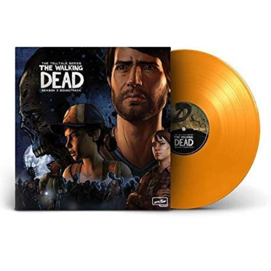 The Walking Dead - The Telltales Series Season 3 Exclusive Limited Edition Yellow Opaque Color Vinyl LP Record