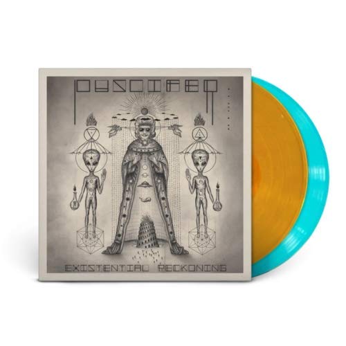Puscifer - Existential Reckoning Exclusive Orange Aqua Blue Colored 2x Vinyl LP Record