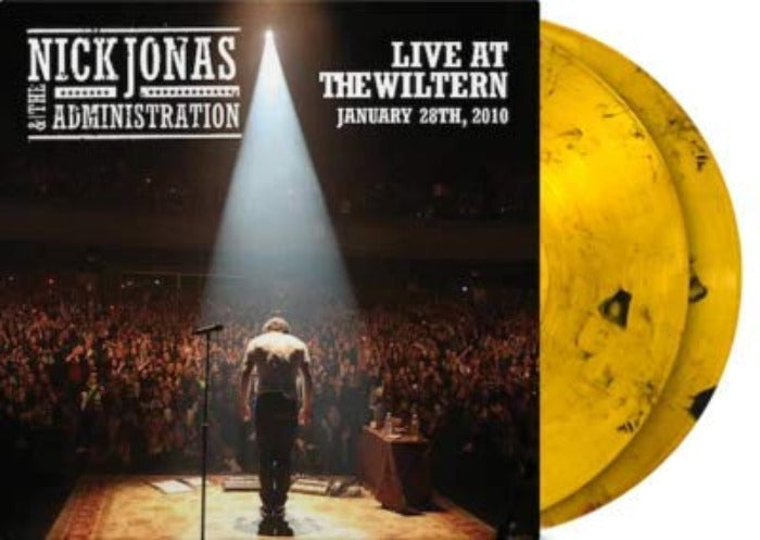 Jonas Brothers - Live At The Wiltern 2010 Exclusive Translucent Gold With Black Smoke Vinyl [Club Edition]
