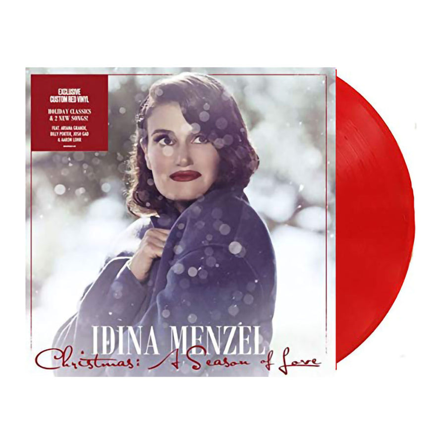 Idina Menzel - Christmas A Season of Love Exclusive Limited Edition Red Colored LP Vinyl