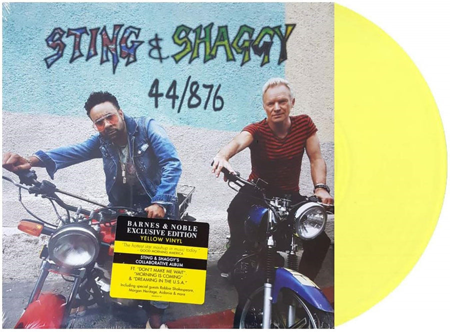 Sting & Shaggy - 44/876 Exclusive Limited Edition Yellow Vinyl [Condition VG+NM]