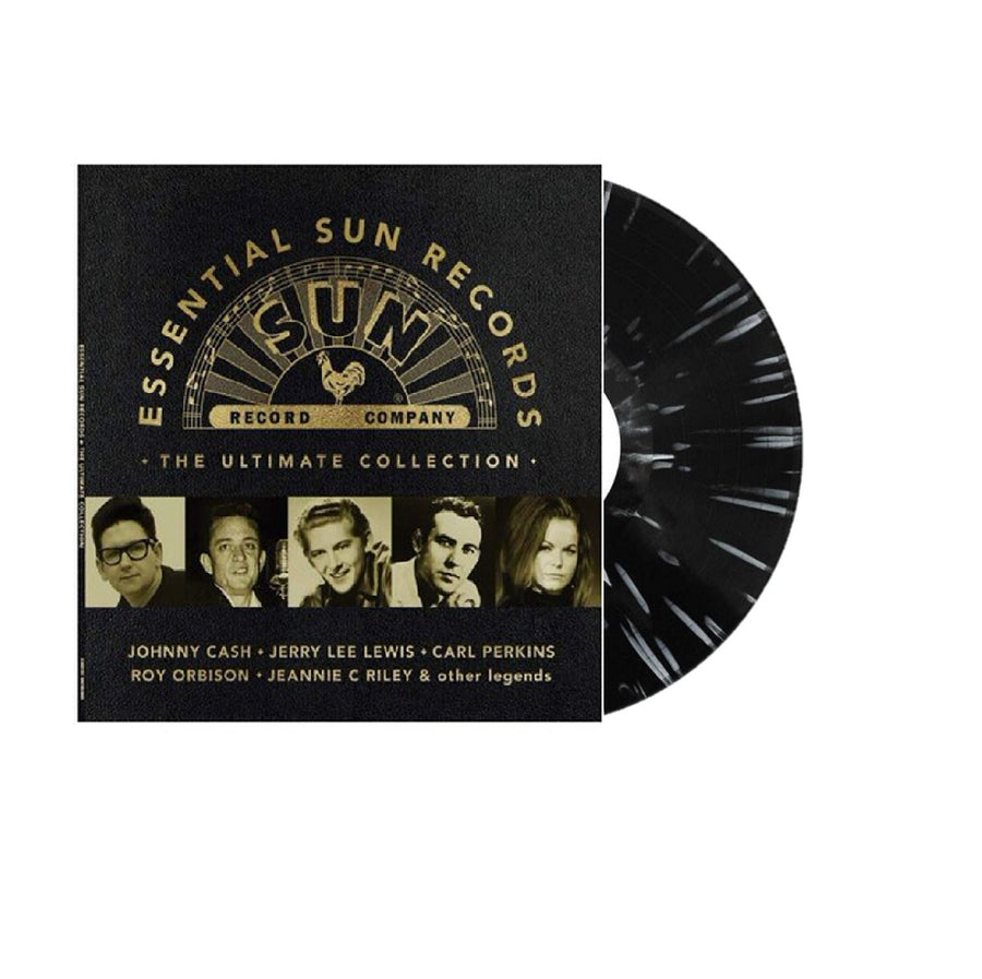 Essential Sun Records - Ultimate Collect / Var Exclusive Limited Edition Grey And White Splatter Vinyl LP Record