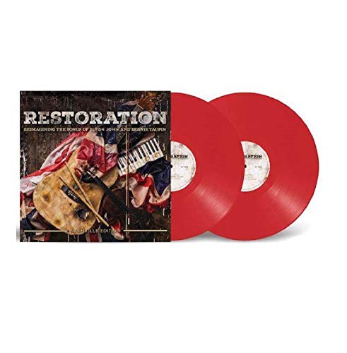 Restoration Reimagining The Songs Of Elton John & Bernie Taupin Exclusive Limited Edition Opaque Red Vinyl 2X LP