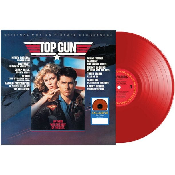 Various Artist - Top Gun Soundtrack Exclusive Limited Edition Red Vinyl [LP_Record]