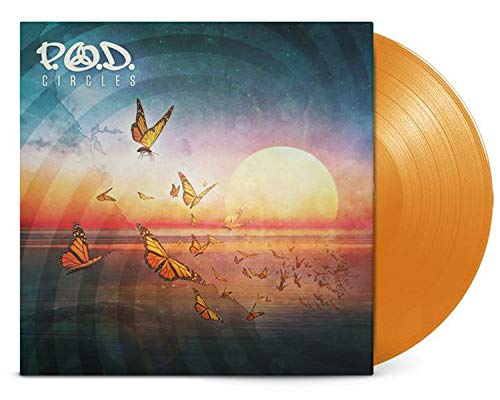 P.O.D. - Circles Album Exclusive Limited Edition 180 Gram Orange Vinyl LP
