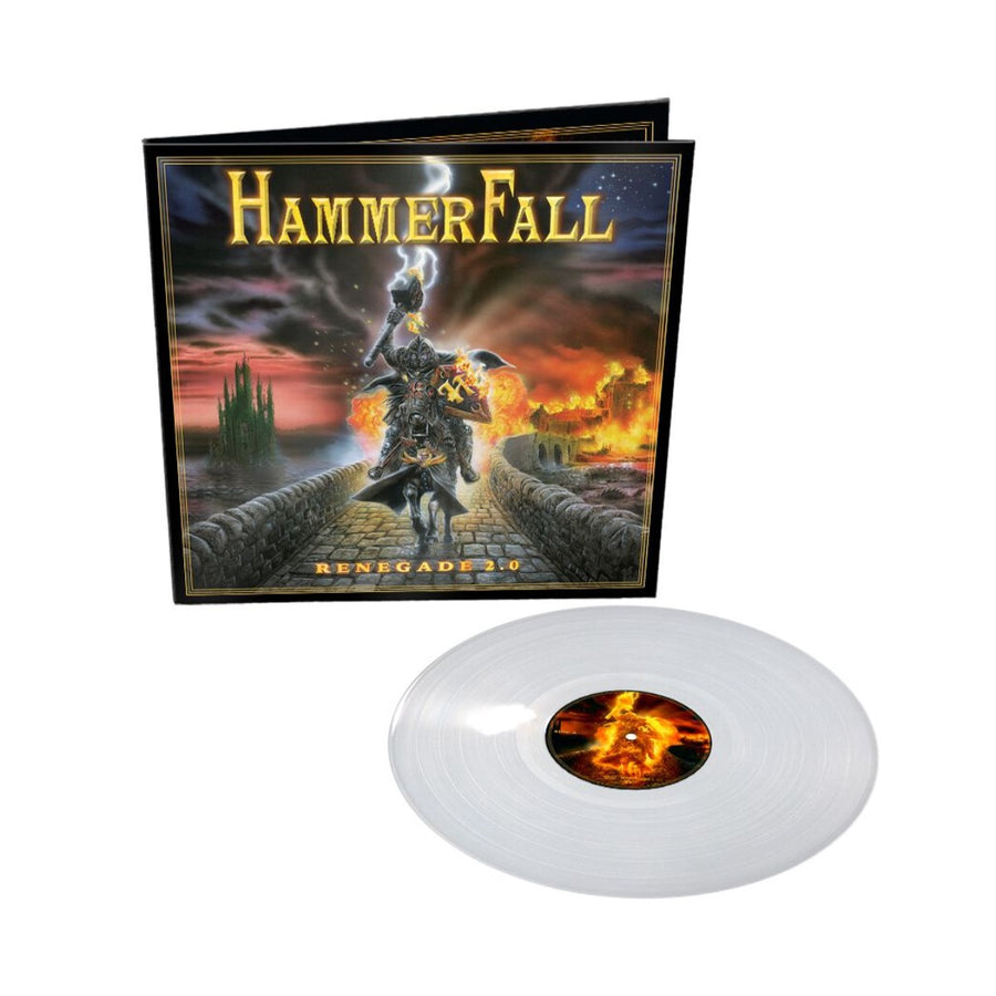Hammer Fall - Renegade 2.0 Exclusive Limited Edition Transparent Vinyl LP Record