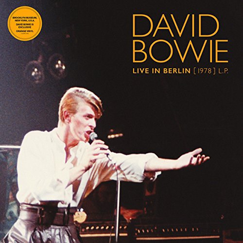 David Bowie - Live In Berlin [1978] L.P. Brooklyn Museum Exclusive Orange Vinyl LP Limited Edition