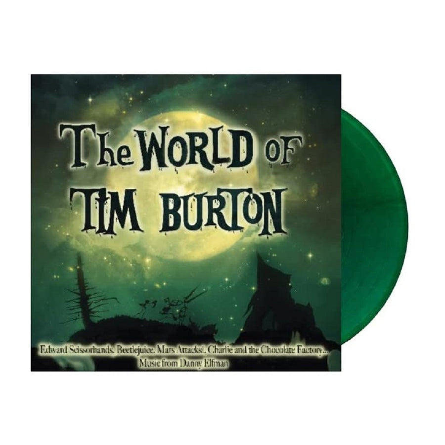 World Of Tim Burton Exclusive Limited Edition Green Marble Colored 2x Vinyl LP